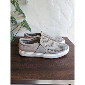 Dr. Scholl's Wander Up Gray Chopout Slip-On Loafer Casual Shoes - Size 9